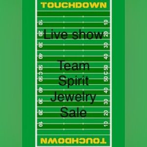 08/12/23 3pm CST Live show listing for Beaded Jewelry to show your team Spirit!